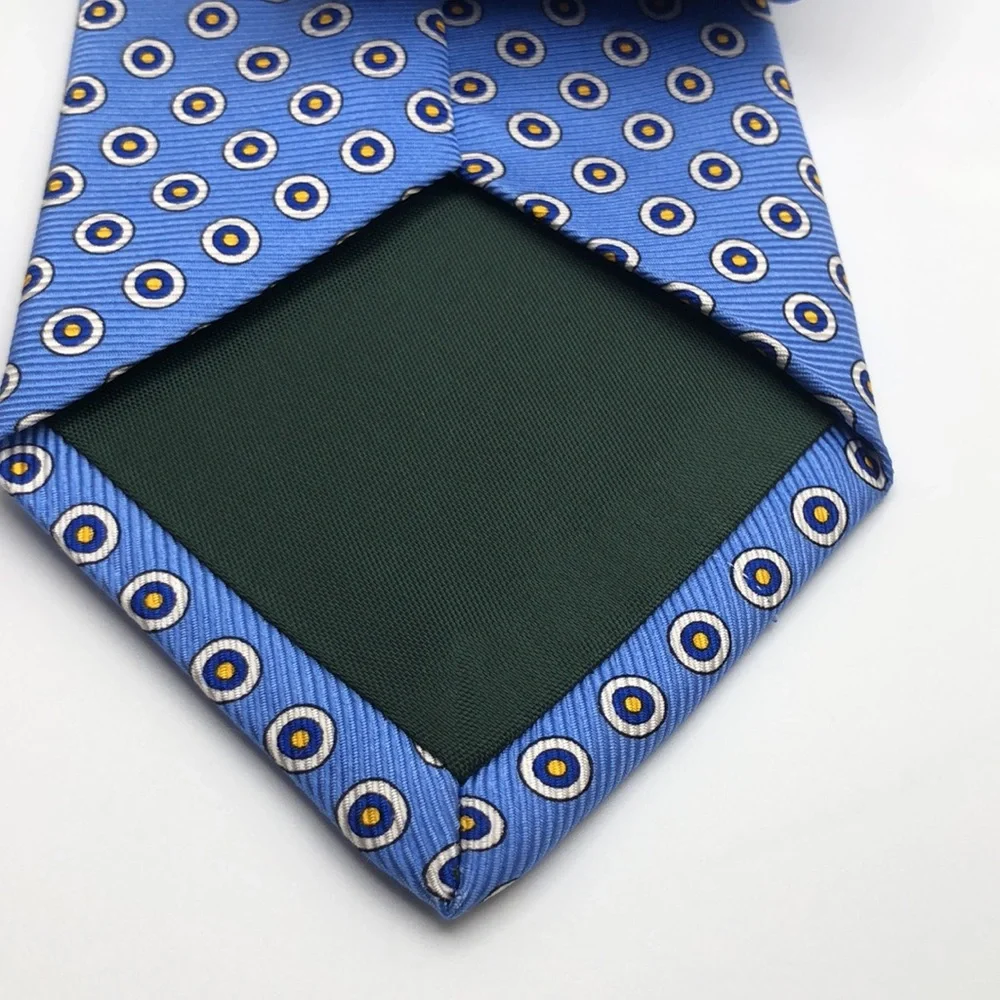 J.Crew Beautiful Silk Tie. Blue Background